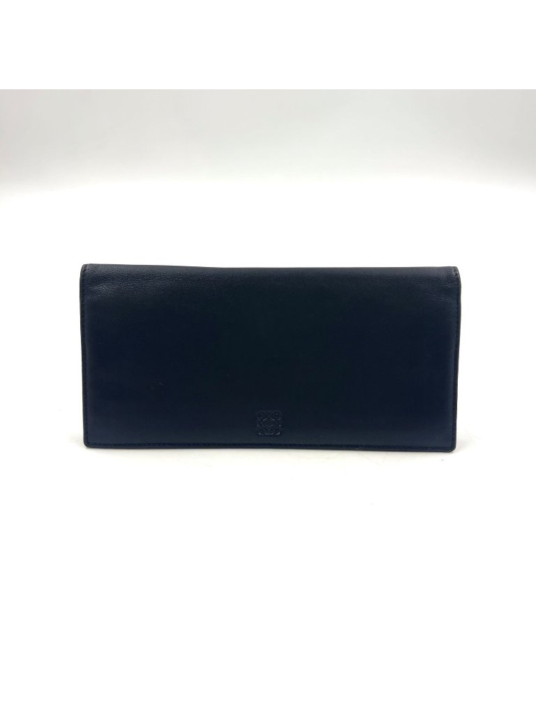 Loewe Anagram Bifold Leather Black Wallet